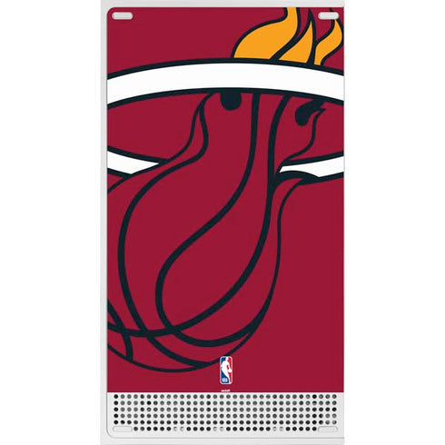 NBA Miami Heat Large Logo Xbox Series S Console Skin
